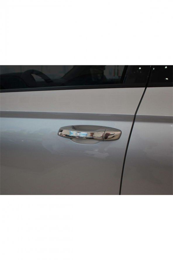 Seat Leon III 4 Kapı Kolu Krom Paslanmaz Çelik 2012 Ve Sonrası - 2