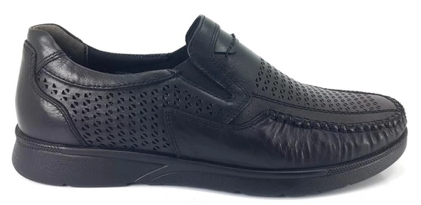 FORELLİ HELMUT 32618 ORTOPEDİK DELİKLİ  DERİ ERKEK AYAKKABI - Resim 2