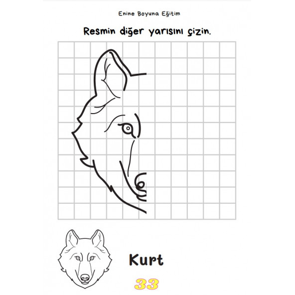 Okul Öncesi Simetri YAZ-SİL Kitabı - Resim 4