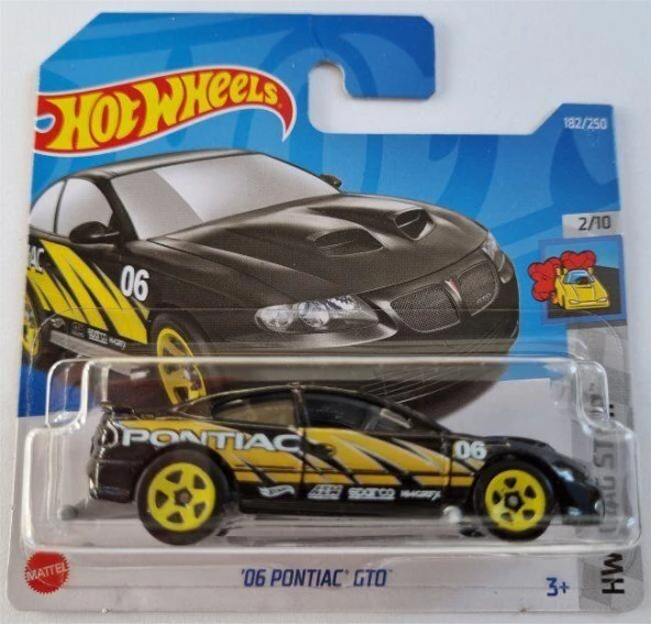Hot Wheels Tekli Arabalar 06 PONTIAC GTO HCX70 - 2
