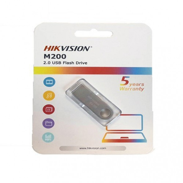 Hikvision HS-USB-M200-64G 64GB USB2.0 Metal Flash Bellek