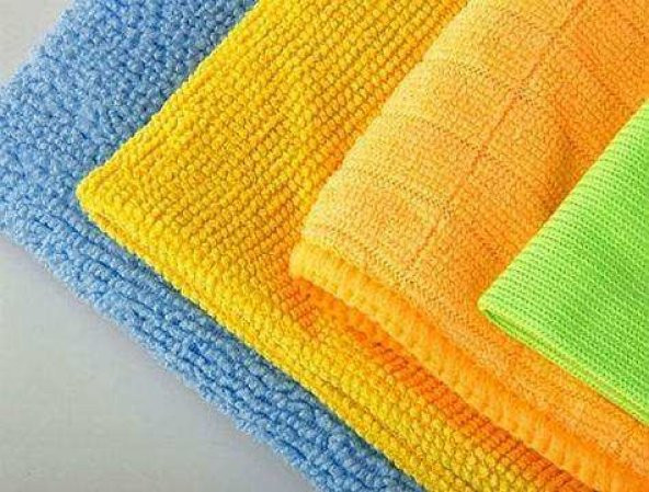 Mikrofiber Temizlik Bezi Seti - 30 x 40 Cm 12 Adet
