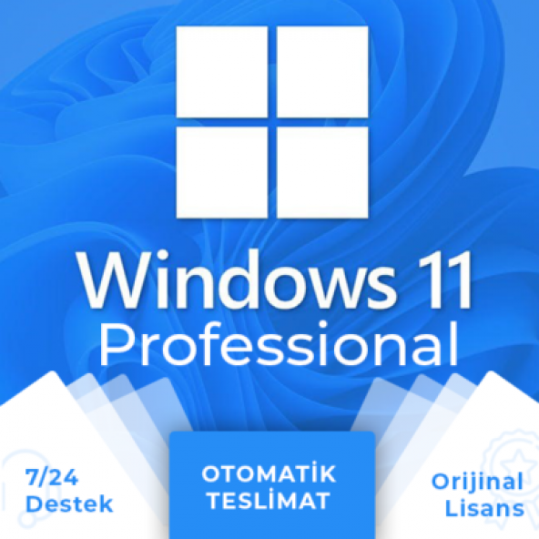 MICROSOFT Windows 11 Pro Dijital Lisans Anahtarı