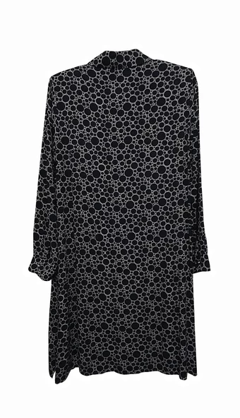 KEHİLA BÜYÜK BEDEN KREM-SİYAH TUNİK GÖMLEK - 3