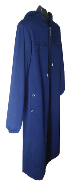 MUSTAFA KOÇAK TEKSTİL BENGÜ KAPŞONLU INDIGO KAP - 2