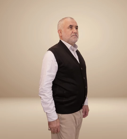 KEHİLA Erkek Siyah Baba Yeleği Önden Zarif Düğmeli Klasik Çift Cepli Rahat Kesim Ince Yün Triko - 4