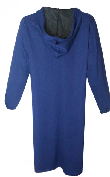 MUSTAFA KOÇAK TEKSTİL BENGÜ KAPŞONLU INDIGO KAP - 3