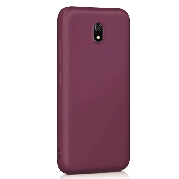 Xiaomi Redmi 8A Premium Silikon Kılıf Mor