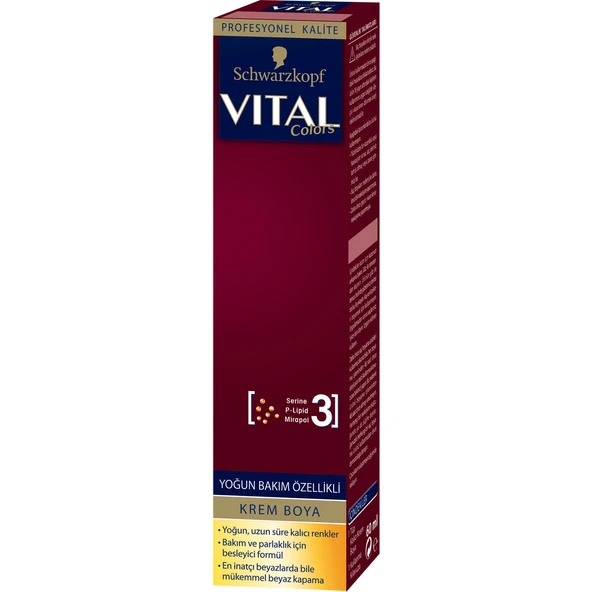 Vital Colors Krem Saç Boyası 6-99 Vıyole Kızıl - 60 ml