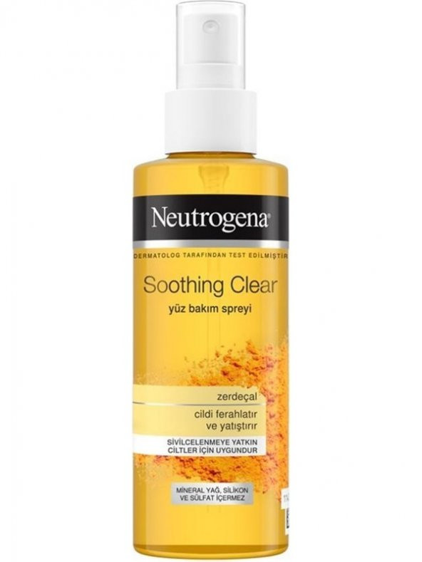Neutrogena Soothing Clear Nemlendrici Tonik Sprey 125 ml