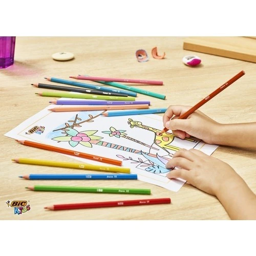 Bic Kids Tropicolors Kuru Boya Kalemi 12 Renk - 6
