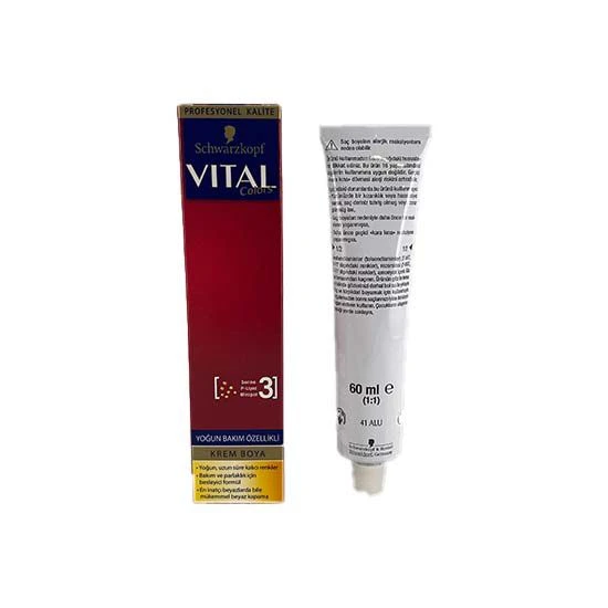 Vital Colors Krem Saç Boyası P-11 Koyu Gümüş