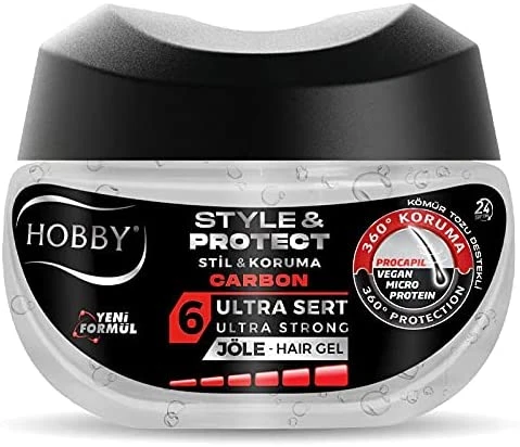 Hobby Energy Carbon Saç Şekillendirici Jöle 400 ml