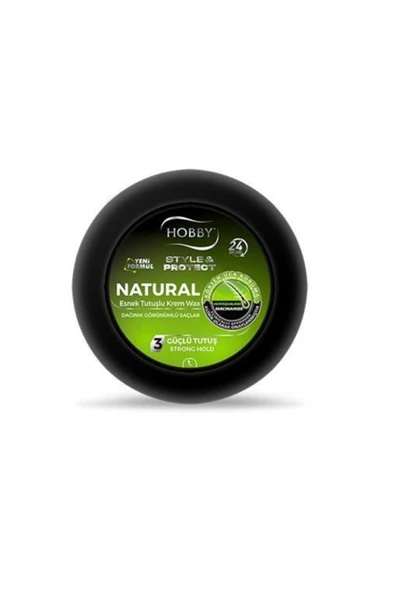 Hobby Wax Natural Mat Krem 100 ml ürün görseli