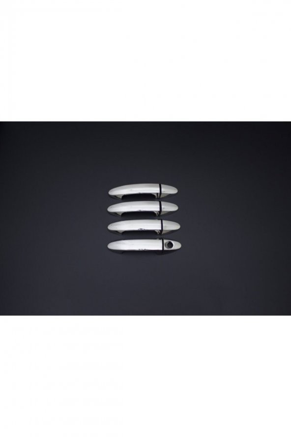 Ford Courier Kapı Kolu Krom Paslanmaz Çelik 4 Kapı 2014 Sonrası - 3