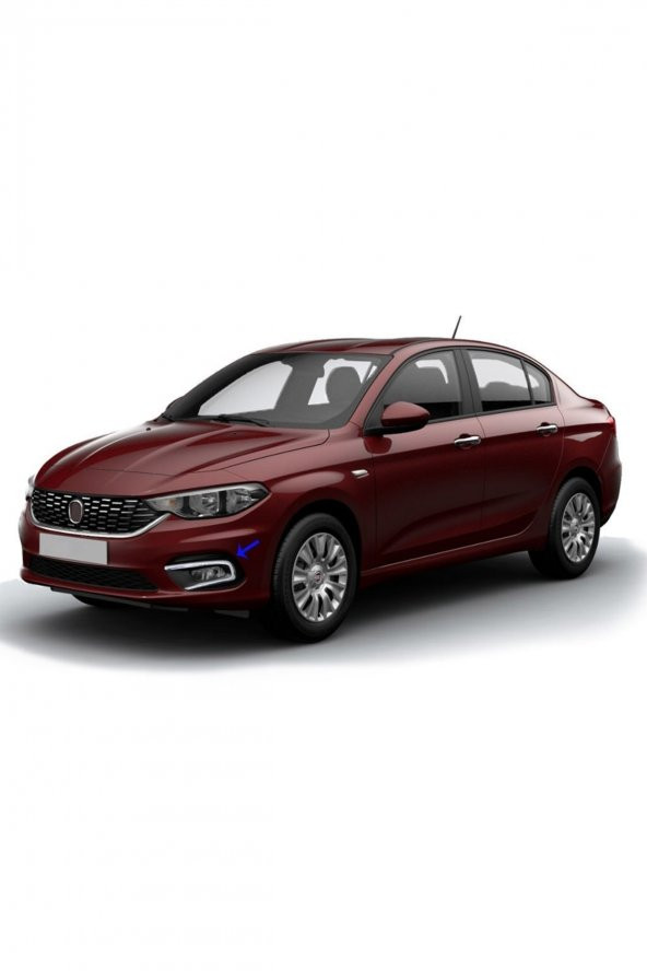 Fiat Egea Sis Farı Çerçevesi Kromu Nikelajı 2015 Sonrası - 2