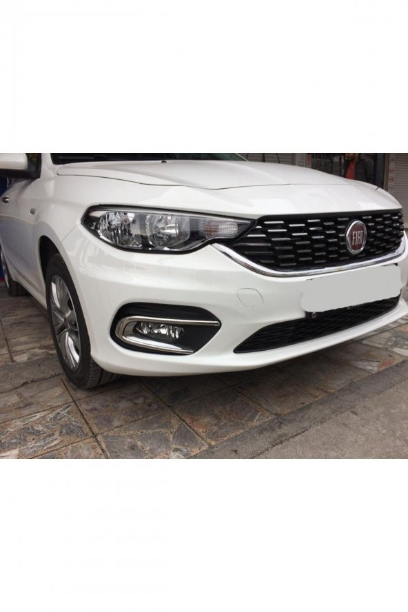 Fiat Egea Sis Farı Çerçevesi Kromu Nikelajı 2015 Sonrası - 3