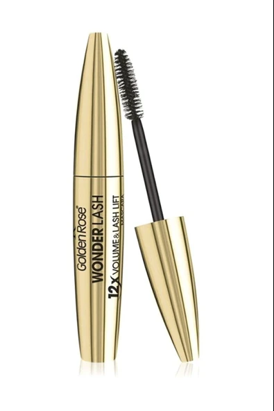 Golden Rose 12 Kat Hacim Sağlayan Siyah Maskara