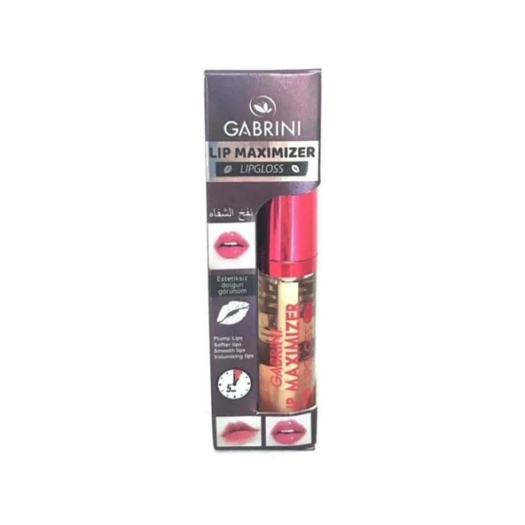 Gabrini Dolgun Dudak Parlatıcı Ve Dolgunlaştırıcı Lip Maximizer Lipgloss 7ml