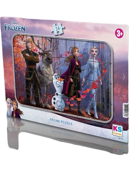KS Puzzle 24 Parça Frozen Frame Puzzle