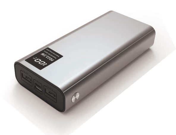 B-20 3.0 Hızlı Şarj Özellikli Led Göstergeli Powerbank 20000 mAh - 2