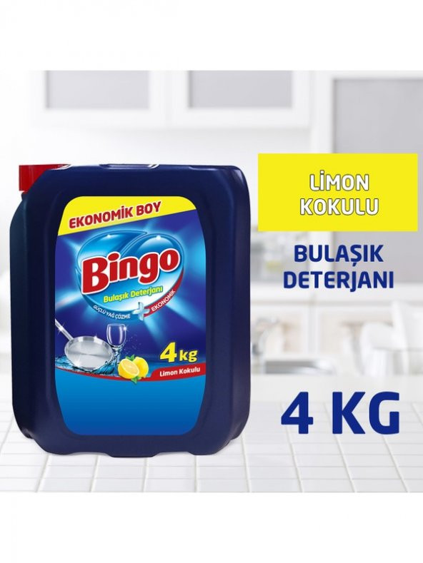 Bingo Elde Sıvı Bulaşık Deterjanı 4 Kg