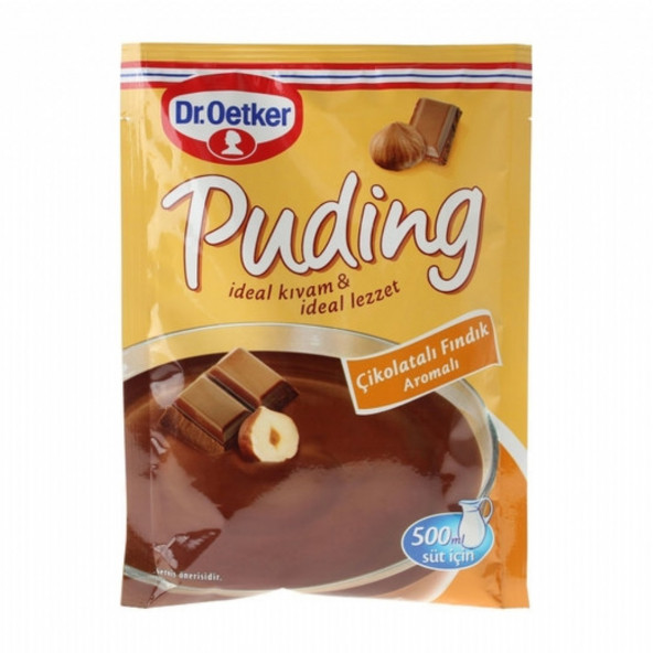 DR OETKER PUDİNG ÇİKOLATALI FINDIKLI 102 GR