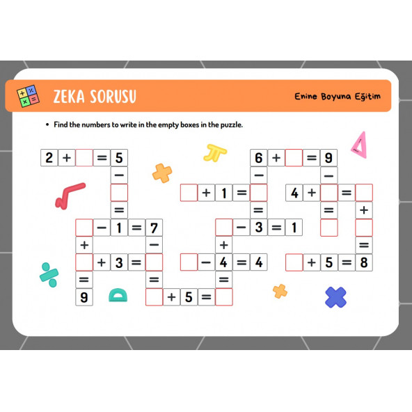 Yaratıcı Zeka Geliştirici Etkinlikler Kitap Seti 4-10 Yaş - 5