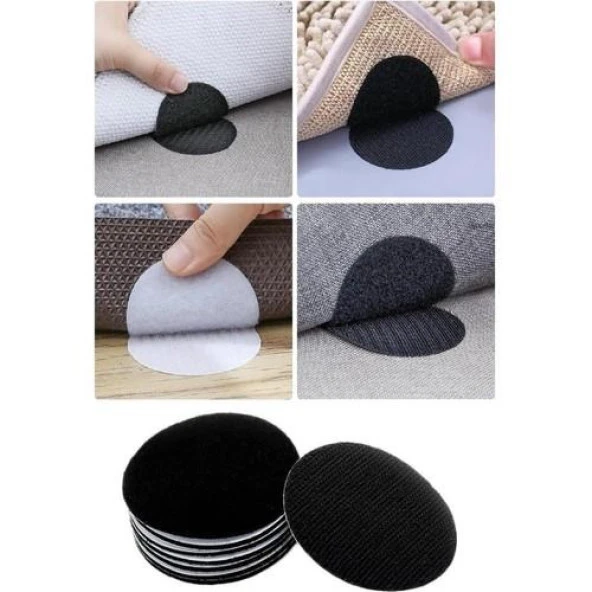 3B Trend 10 Adet Halı Kilim Minder Nevresim Örtü Kaydırmaz Cırt Bant Seti Yapışkanlı Halı Kaydırmaz ürün görseli 1