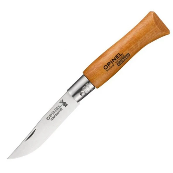 Opinel No 4 Kayın Saplı Karbon Çelik Çakı