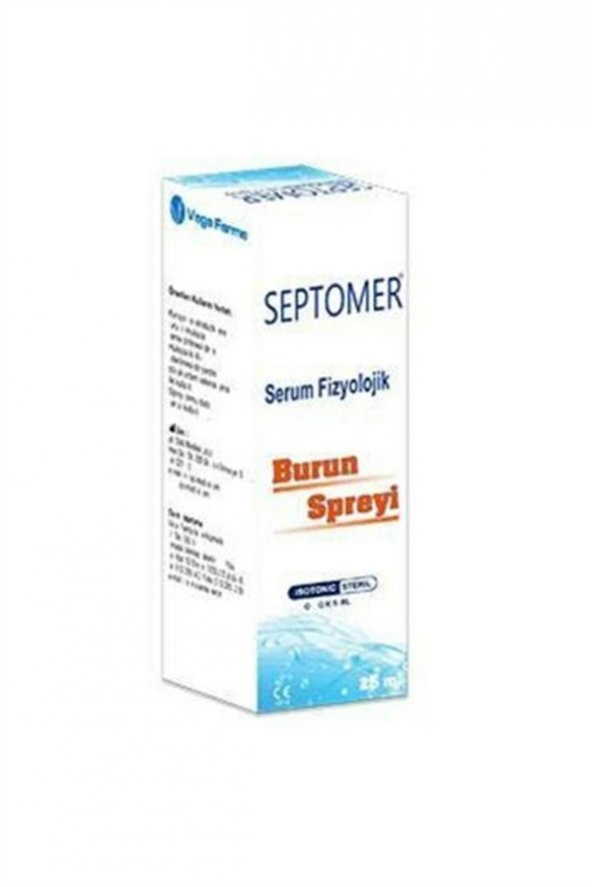 Septomer Serum Fizyolojik Burun Spreyi 25ml