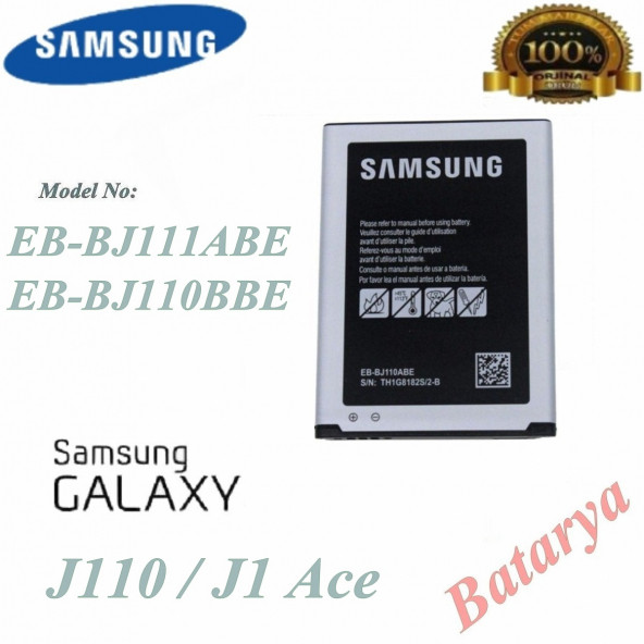 Samsung Galaxy J1 Ace J110 Eb-Bj111Abe / Eb-Bj110Bbe Servis Ürünü