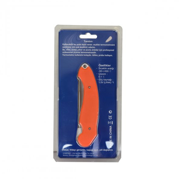 Dijital Gıda ve Mutfak Termometresi Anlık Tepki Veren Pilli KT-600 - 4