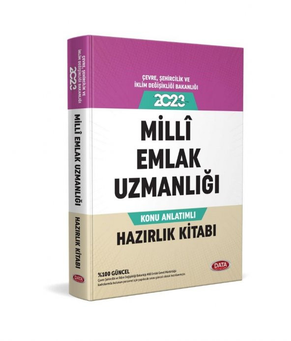 Milli Emlak Uzmanlığı Konu Anlatım Hazırlık Kitabı Data Yayınları