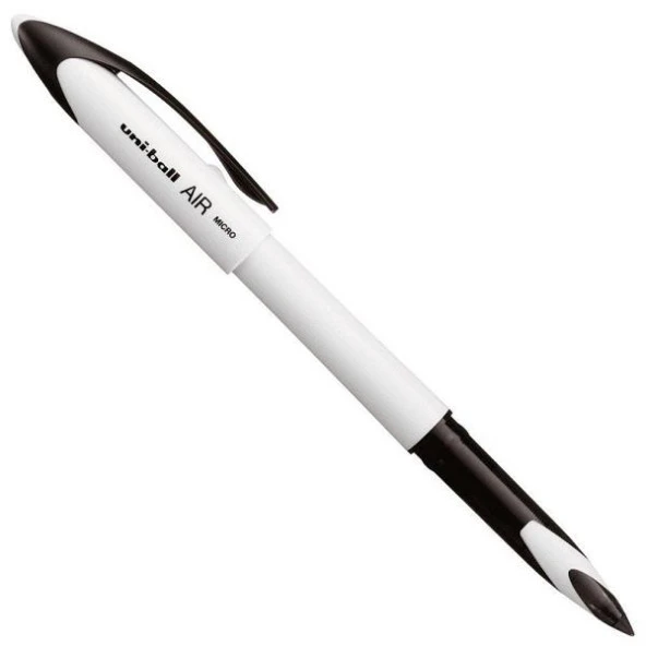 Uni-Ball Roller Kalem Air 0.5 MM Beyaz Mavi (12 Li Paket) - Resim 3