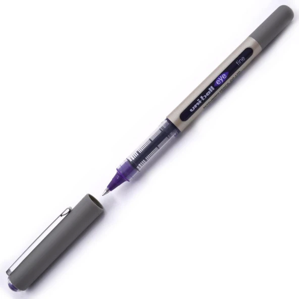 Uni-Ball Roller Kalem Eye Fine Bilye Uç 0.7 MM Mor (12 Li Paket)