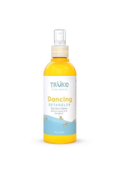 TruKid Dancing Detangler Saç Kırışıklıklarını Açıcı Turunçgil Aromalı Sprey 207ml