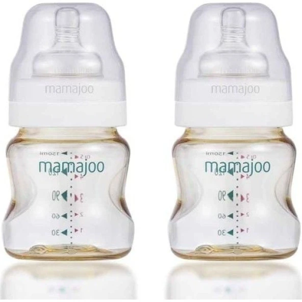 Mamajoo Gold Biberon 2li 150ml Anti Kolik Biberon Emziği No1