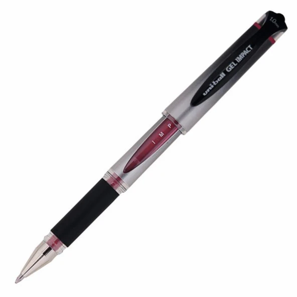 Uni-Ball Roller Kalem Signo Broad Jel Bilye Uç İmza Kalemi 1.0 MM Kırmızı (12 Li Paket)