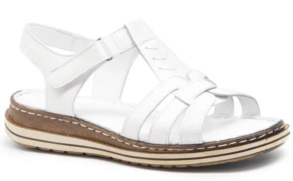 Gedikpaşalı Mrn 22Y 017 Beyaz Bayan Ayakkabı Terlik-Sandalet ürün görseli