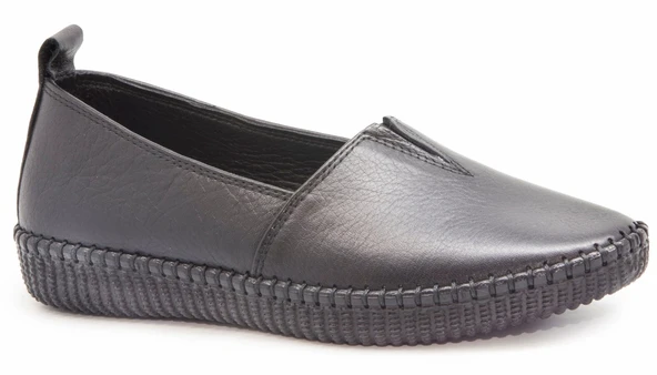 Gedikpaşalı Ppt 23Y 7233 1 Siyah Bayan Ayakkabı Babet ürün görseli