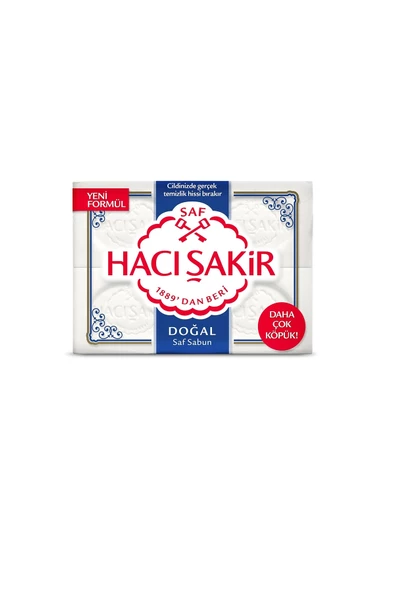 Hacı Şakir Banyo Sabunu Beyaz 600 Gr