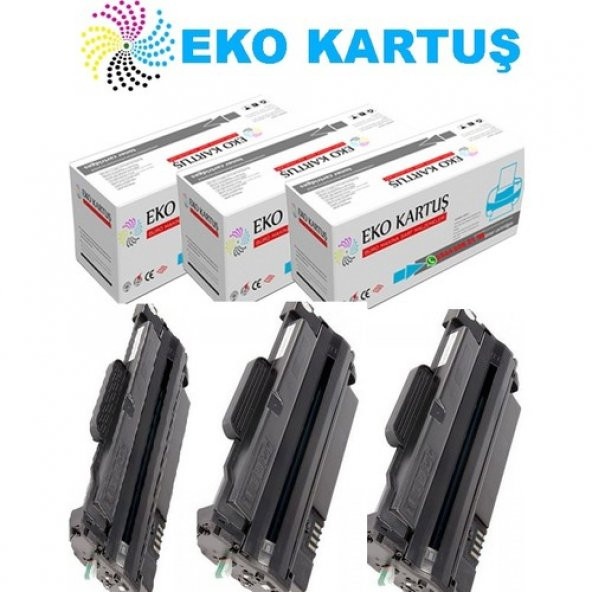 Eko Kartuş Samsung Mlt D105/SCX4623 Ekonomik Avantajlı 3’lü Muadil Toner