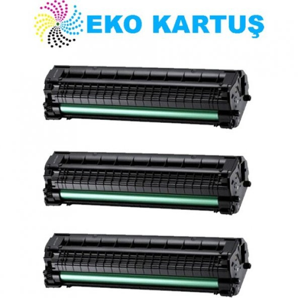 Eko Kartuş Hp Laser Mfp 135A Ekonomik Avantajlı 3lü Paketçipsiz (W1106A) Muadil Toner,