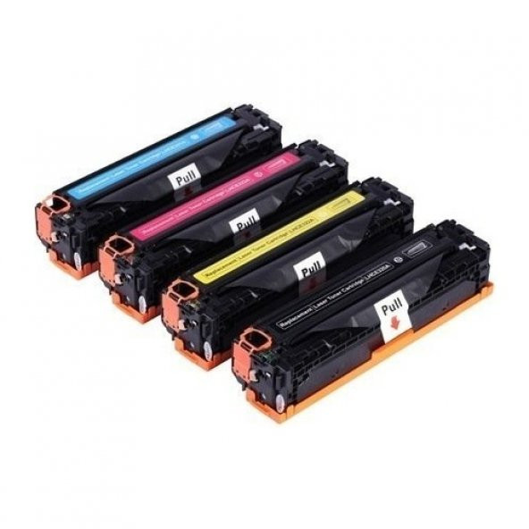 Eko Kartuş Hp Color Laserjet CP2020 (CC530A-CC531A-CC532A-CC533A) Set Muadil Toner - Resim 2