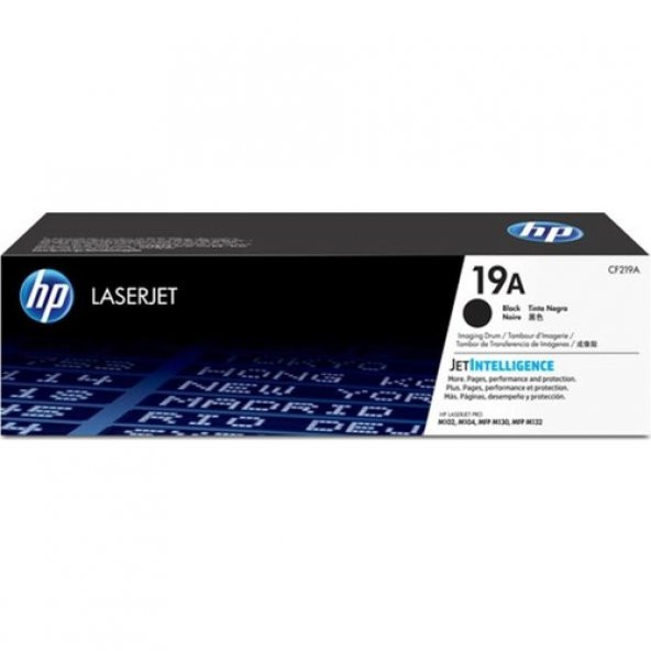 Hp Cf219A 19A M102-M130 Siyah Goruntuleme Dramı