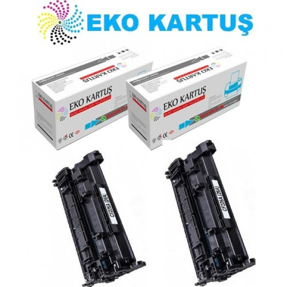 Eko Kartuş Hp Laserjet Pro M426FDW Ekonomik Avantajlı 2’li Paket 226XYÜKSEK Kapasite Toner - 1