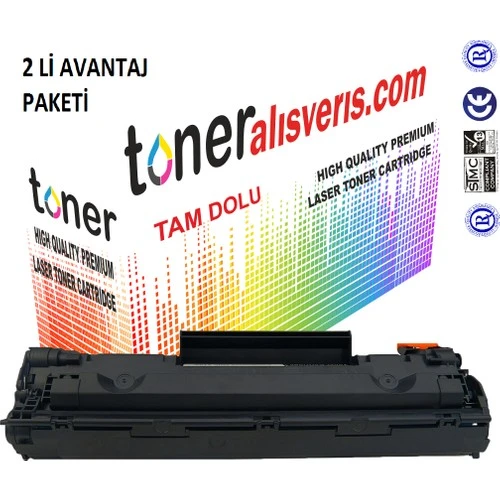 Paintter Hp Ce 285A 2Li Paket Muadil Toner P1100, P1102W, M1132, M1212, M1217 ürün görseli