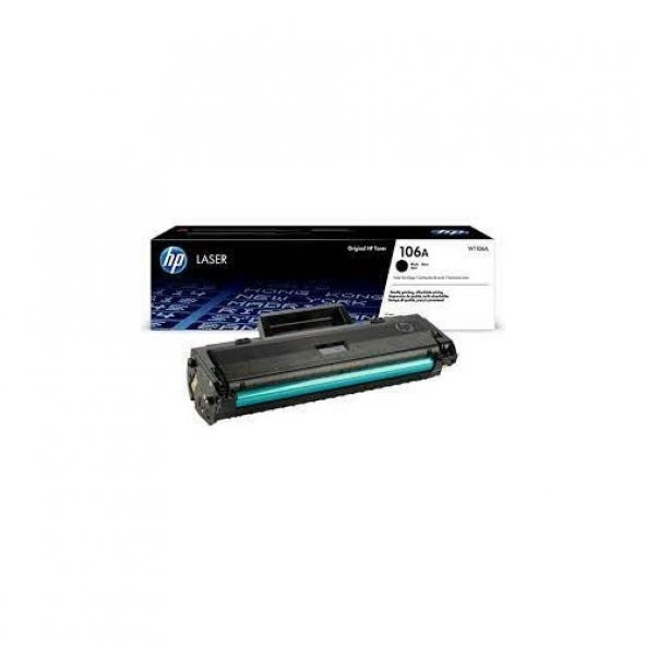 Hp W1106A (106A) Siyah Orjinal Toner Laserjet ürün görseli