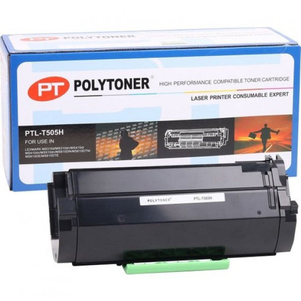 Lexmark 50F5H00 (505H) Polytoner MS410-MS510-MS610-MS610DTN-MS610 (5.000 Sayfa)